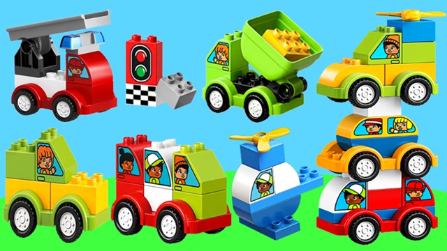lego乐高积木创意小汽车一起来拼搭酷炫的交通工具