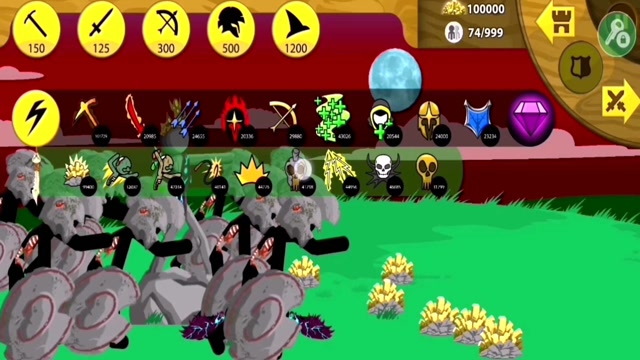 火柴人战争遗产:打完雕塑毫发未伤,石巨人防御极高?