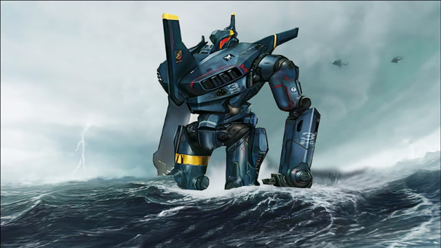 解密环太平洋美国制造的第一台机甲猎人忧蓝罗密欧号