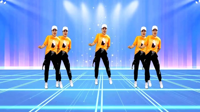 自由24步广场舞《一条绳俩蚂蚱》动听旋律 老少都可以跳