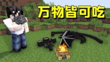 我的世界：当我们拥有什么都能吃的能力，吃下末影龙竟直接掉线！
