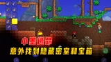 泰拉瑞亚手游：小墨遭到怪物大军埋伏，一路逃窜找到隐藏密室宝箱