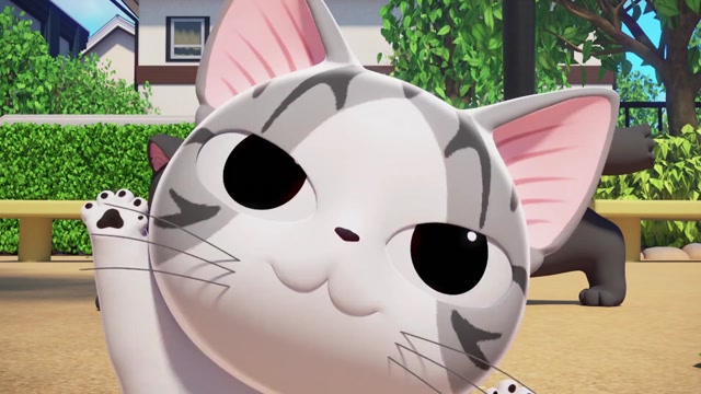 甜甜私房猫:小奇为捕捉猎物,再次被大黑上课,可把大黑气坏了