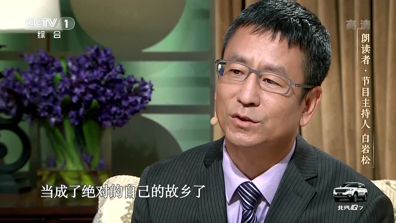 白岩松谈回故乡:我仍然是过客,回家像充电_高清1080P在线观看平台_腾讯视频