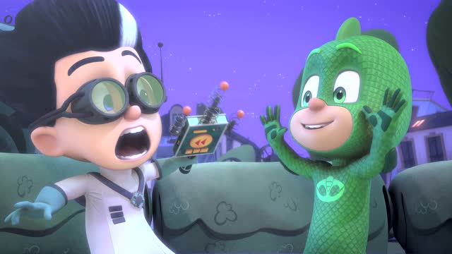 睡衣小英雄第二季  第8集 猫小子再来一次