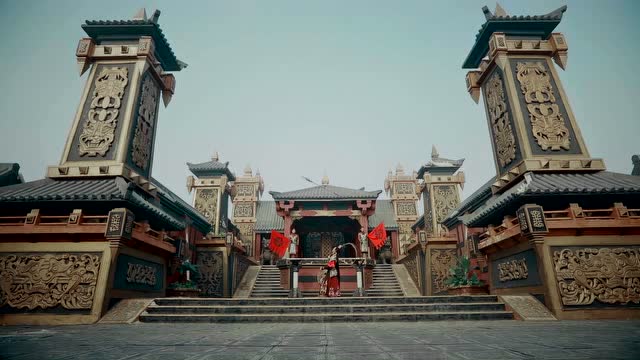 粤剧真功夫!剑网3《决战天策府》外拍-华哥舞旗弄刀片段彩蛋