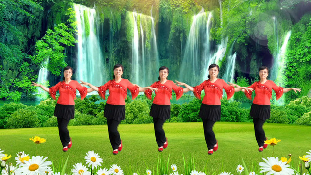 广场舞《一生痴情只为你》珍儿表演