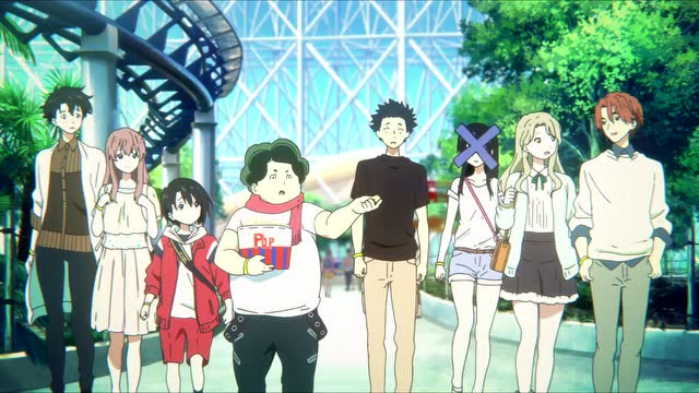 京都动画电影《声之形》主题曲pv