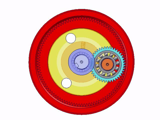 图61 差动轮系(同向)