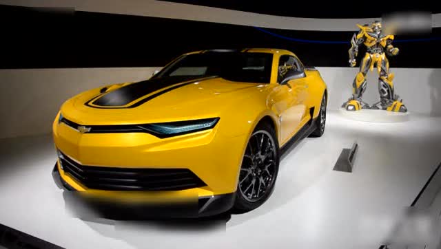 科迈罗tf4概念车展示,造型太深入人心