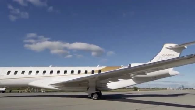 庞巴迪环球7000公务机,带你体验无与伦比的舒适旅行