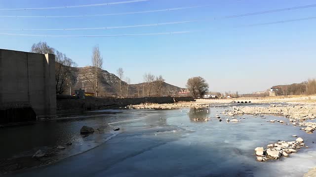 祁县子洪水库放水口