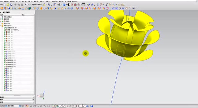 ug建模玫瑰花教学