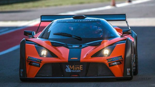 专为极限运动而生! ktm xbow gt4赛道狂飙