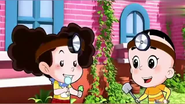 动漫:棉花糖和大头儿子的合作,精神不好!