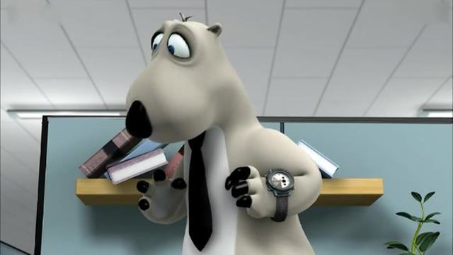 倒霉熊 在办公室的闹剧,超好笑