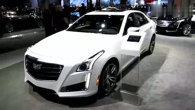 超强视觉冲击感,实拍2018款凯迪拉克cts v-sport