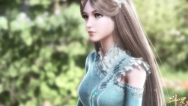 斗罗大陆七宝琉璃塔宁荣荣登场,绿衣的人设感觉比小舞美多了