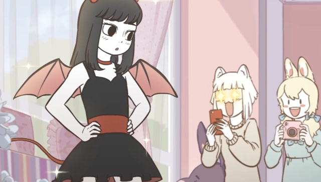 非人哉方言版:哪吒万圣节女装好可爱!收到超多糖!