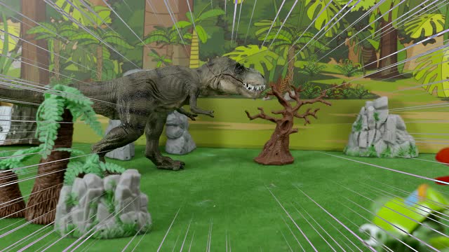 帮帮龙出动玩具总动员 霸王龙