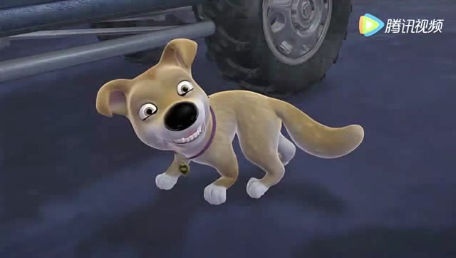 熊出没 光头强叫熊二假扮小狗,救小狗狗.狗熊火锅 我报警了