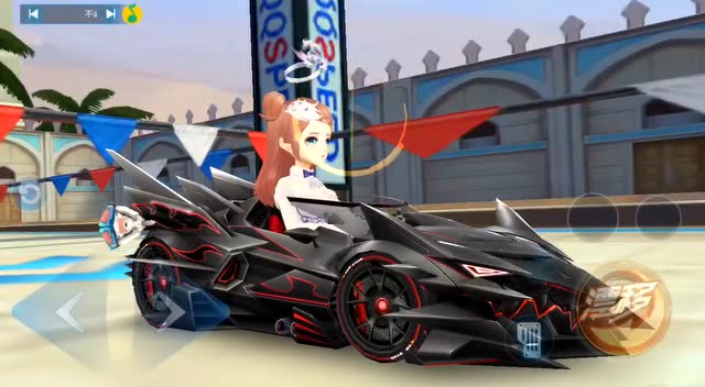 qq飞车,入手6222人民币一款特效7喷s车 x-先驱者,哈哈哈