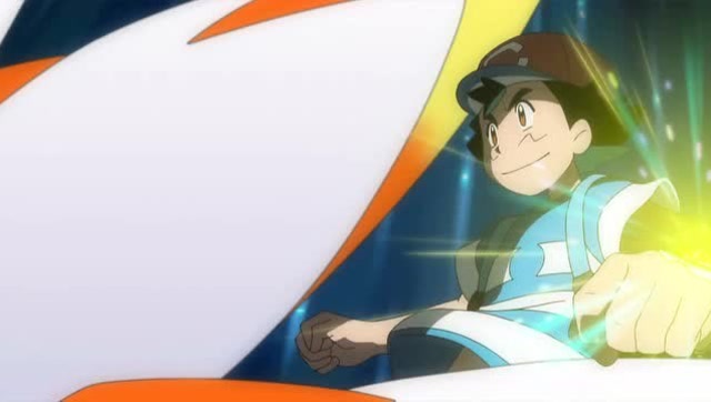 口袋妖怪日月,小智和神兽索尔迦雷欧的z招式好帅,这招能吹一辈子