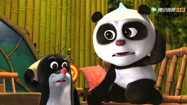 《熊猫和小鼹鼠》勇敢的栗子糕!