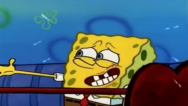 海绵宝宝送给派大星握手礼,派大星生气一整天