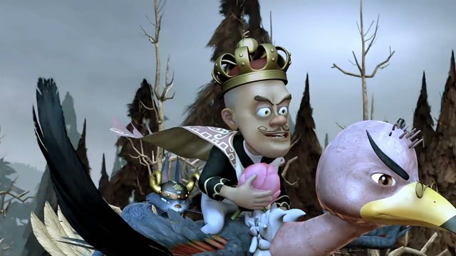 "腐朽国王"太坏了,他们打败了熊熊卫士抢走了花苞