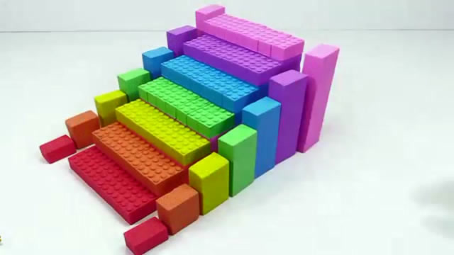 创意手工小制作:太空沙台阶