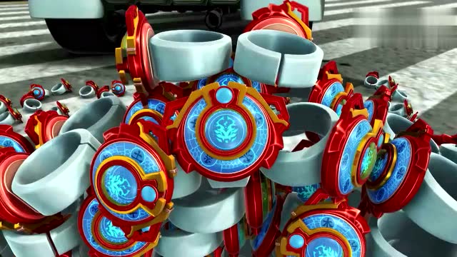 猪猪侠:小猪猪从一堆五灵锁找到了自己的五灵锁