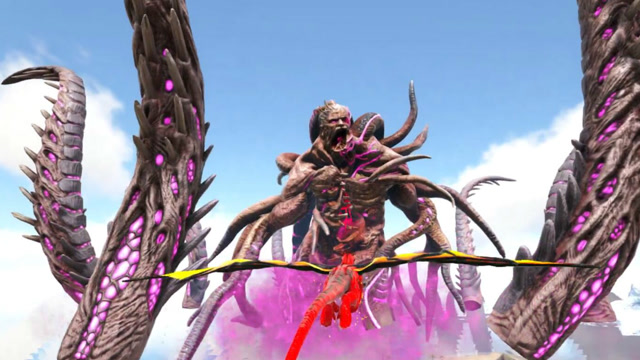 畸变boss罗克韦尔!浮于巨石岛之上,方舟生存进化1423