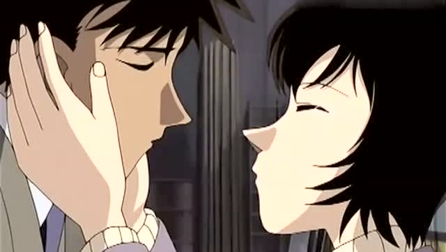 佐藤警官和高木警官准备要亲亲却被木木警官给