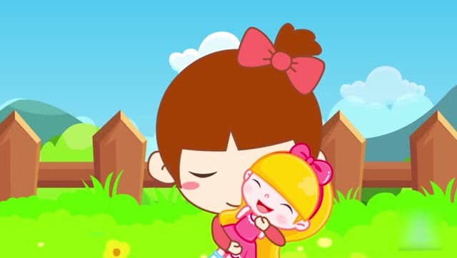 宝宝巴士益智小动画:妹妹背着洋娃娃