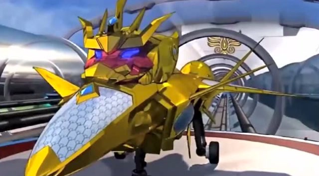 神兽金刚4:天神战队,捕获到猛犸巨兽,胜利归来