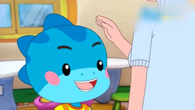 《蓝迪智慧乐园》蓝迪真棒,会自己穿衣服了,妈妈好开心,要继续加油