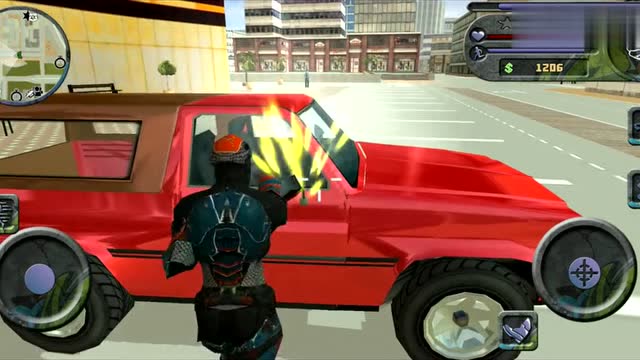 攀爬侠太厉害了,赤手空拳就可以将汽车摧毁掉!