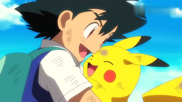 一个拥抱就可以知道,皮卡丘和小智到底有多爱彼此了