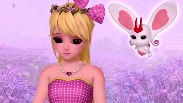 萌天使告诉乐吉儿她妈妈做的饭团全是石头,乐吉儿让萌天使先离开