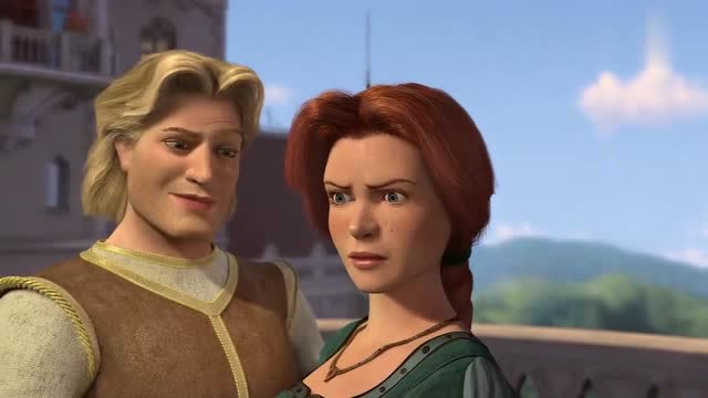 怪物史瑞克:史瑞克变成帅哥后,自己的老婆竟然都不认识了!