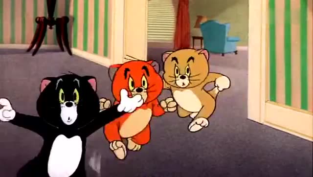 猫和老鼠 三只小猫, 这下汤姆先生可有事情做了