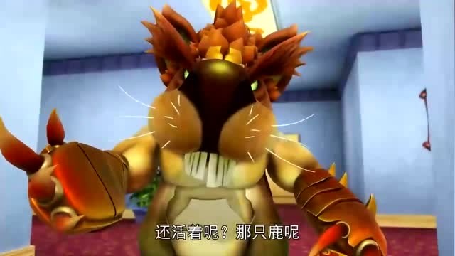 猪猪侠:猪猪侠和伙伴们分头去臭鼠怪,看见臭鼠怪打起来