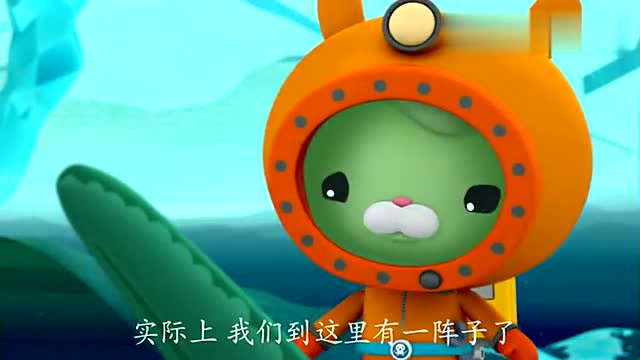 海底小纵队:又遇到困难了冰上冰下都看到了死亡冰柱