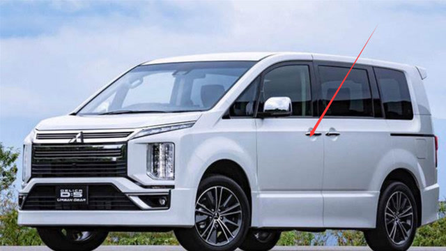 6座布局跨界mpv,三菱d 5 delica官图发布