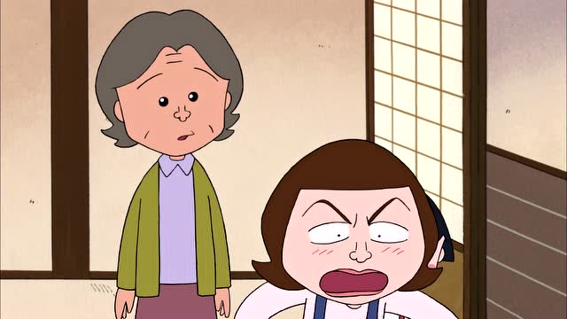 樱桃小丸子:小丸子尴尬的来到了前田家,发现前田在画画