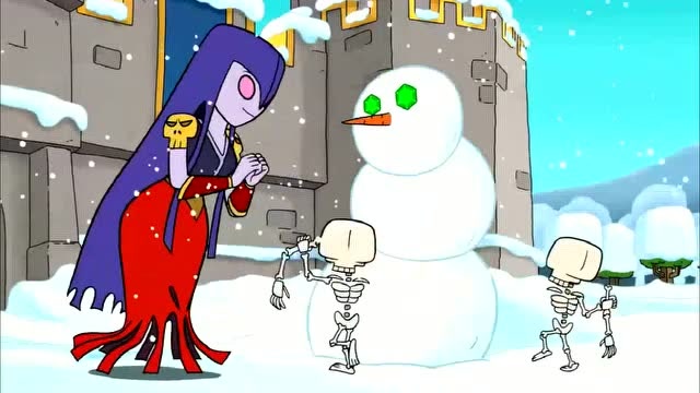 部落冲突骷髅为什么把胳膊给雪人