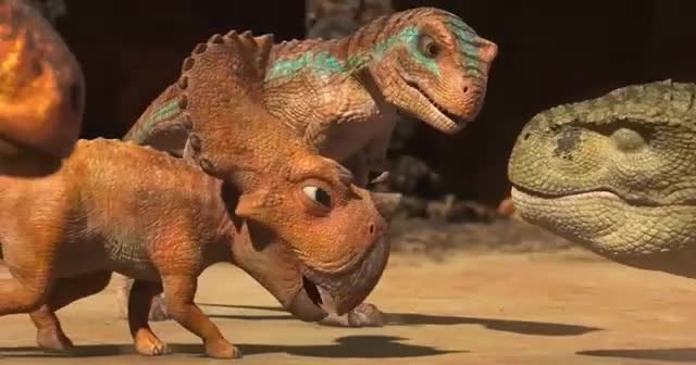 恐龙王:阿嚏被恐爪龙带上山,小疙瘩也无能为力只能眼巴巴看着