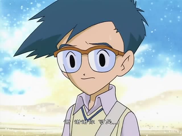 数码宝贝:阿和偶然遇见了阿丈和哥玛兽