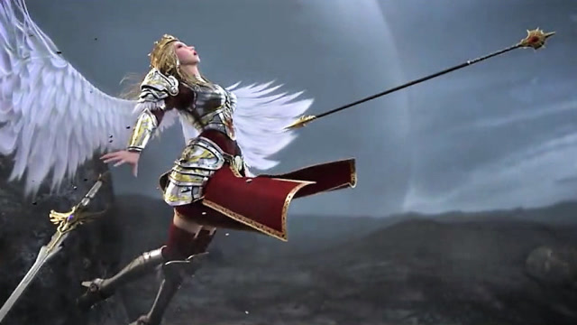 雄兵连:天使彦雷霆护身!若宁终极一剑射穿女王